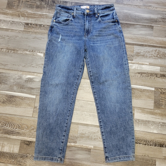 KUT Sienna Baggy Boyfriend Crop Jeans Size 2 - Picture 3 of 8
